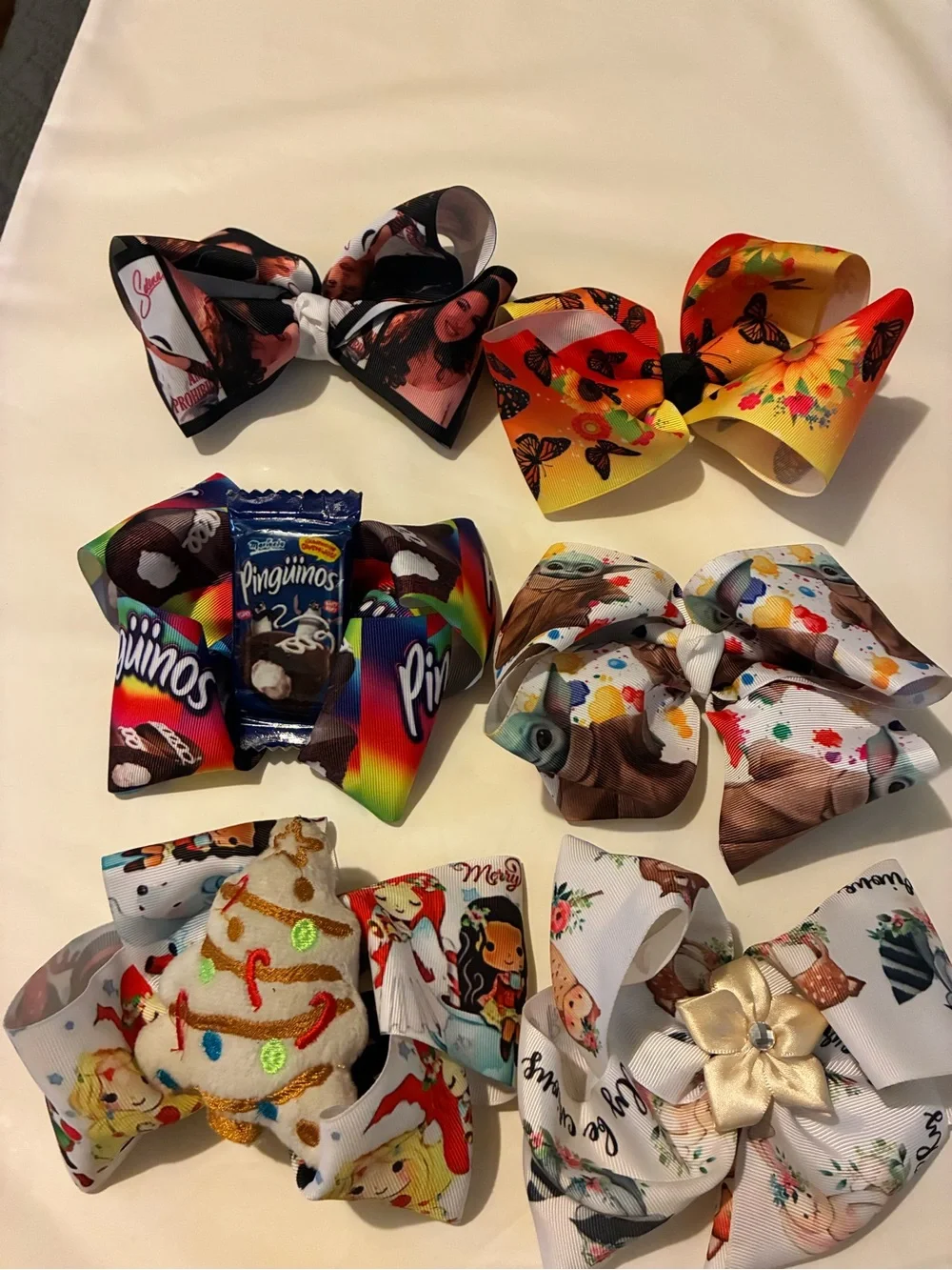 Kids Hair Bow Set -